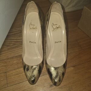Christian Louboutin Leopard Pumps